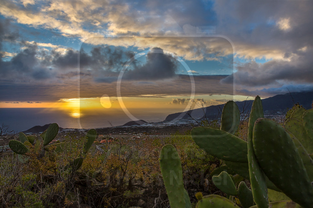 Sonnenuntergang bei Los Llanos