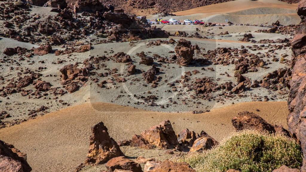 Besucher des Parque Nacional Del Teide